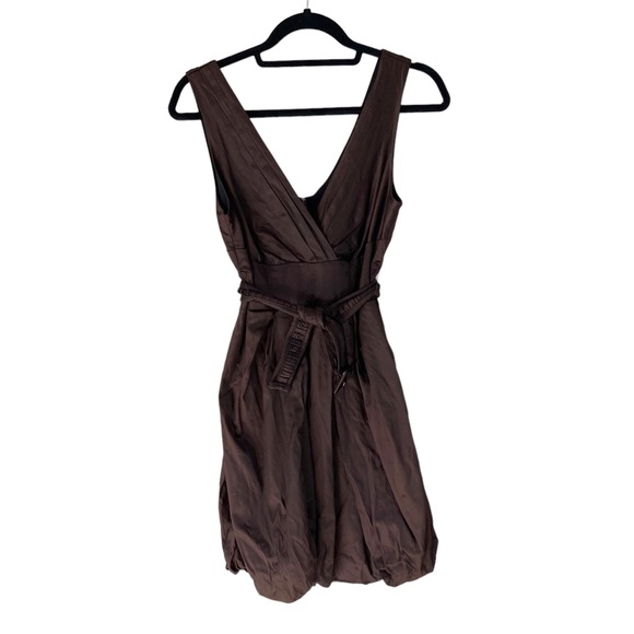 Le Château Brown Cocktail Dress Size M - Picture 1 of 4